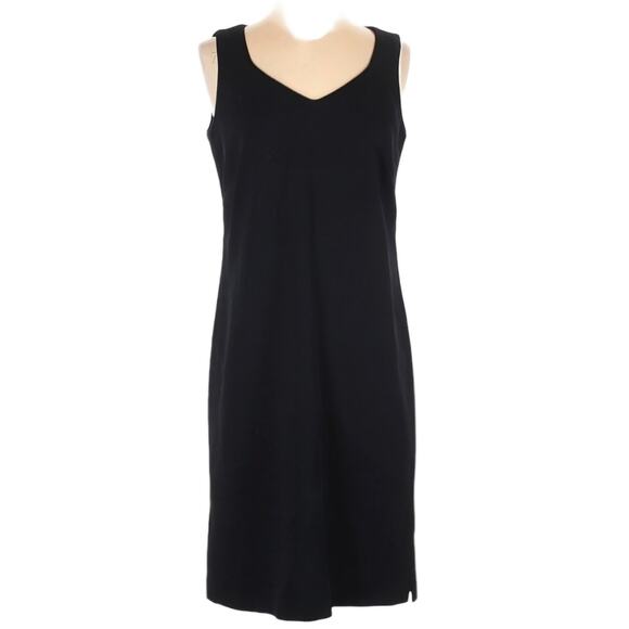 Alex Garfield VINTAGE black sparkly Holiday sheath dress size 4 - Picture 1 of 9